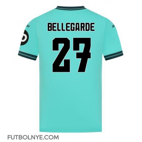 Camiseta Wolves Jean-Ricner Bellegarde #27 Visitante Equipación 2025-26 manga corta